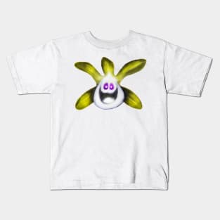 Happy Taeniophyllum Pusillum orchid flower Kids T-Shirt